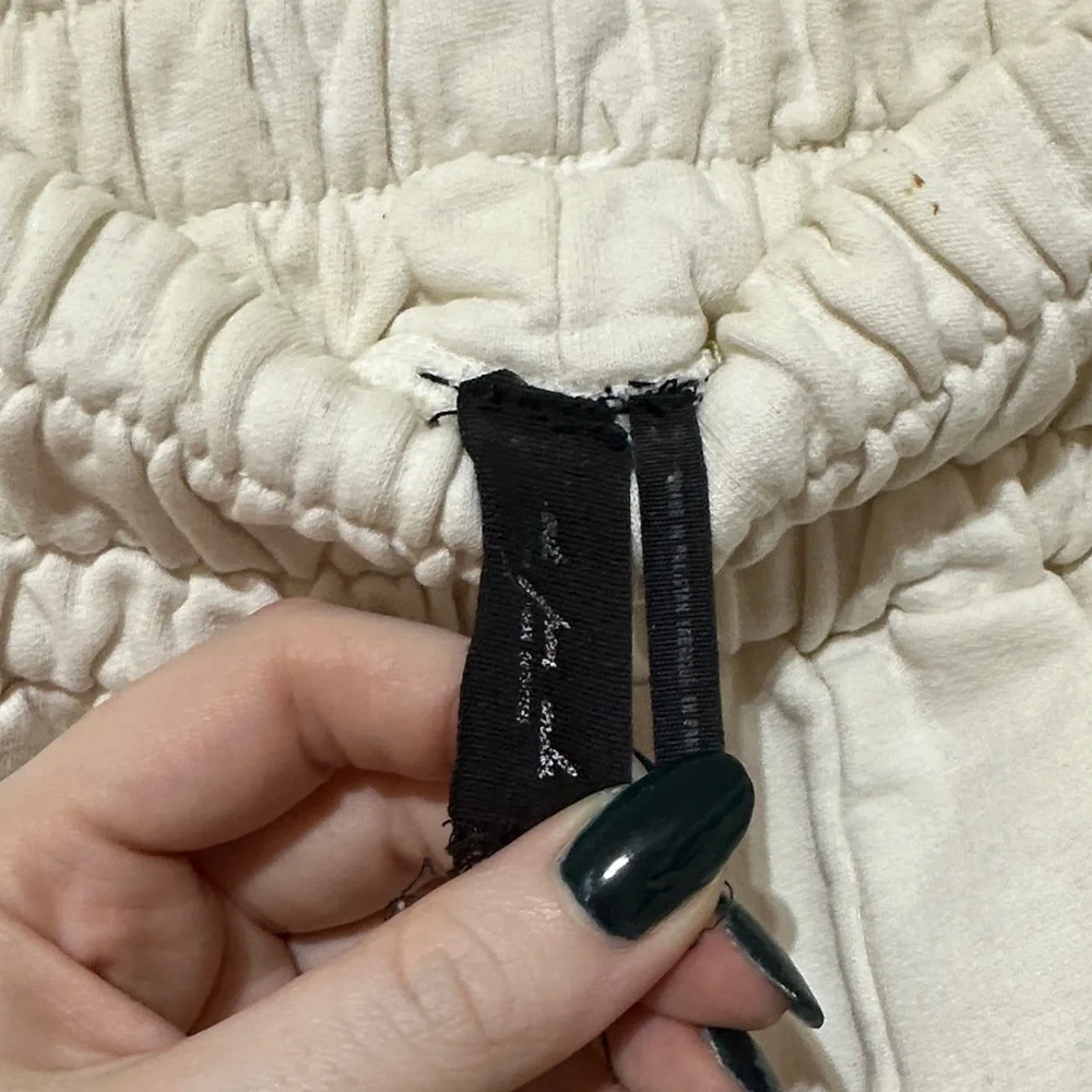 Urban Outfitters Cream Jogger Pants - Picture 2 of 5
